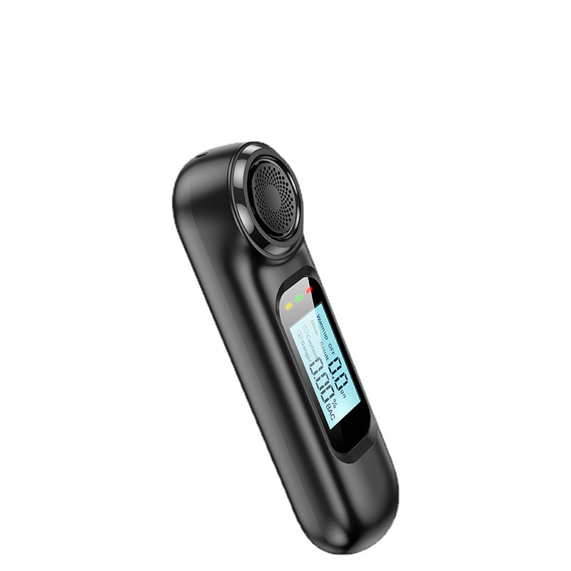Alcohol Tester High Precision Non-Contact Breathalyzer LCD Digital Display USB Rechargeable Drunk Driving Analyzer