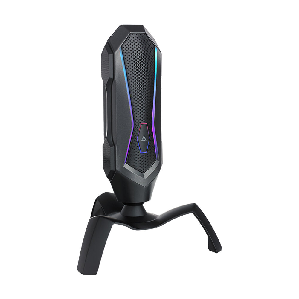 Heart-shaped Pointing RGB Backlit Gaming Microphone with Cardan shaft design 360 rotatable for Mac Windows7/8/10