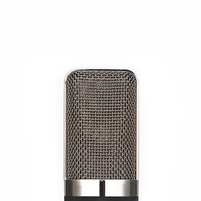 Studio Cardioid Condenser Microphone Large Diaphragm Recording Desktop USB Live Broadcast Mobile Phone Wired Microphone