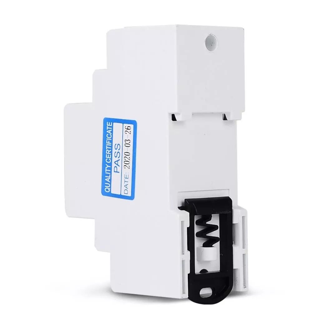 Din Rail Adjustable Over Under Voltage Protective Device Current Limit Protection Voltmeter Ammeter Kwh 63A 80A