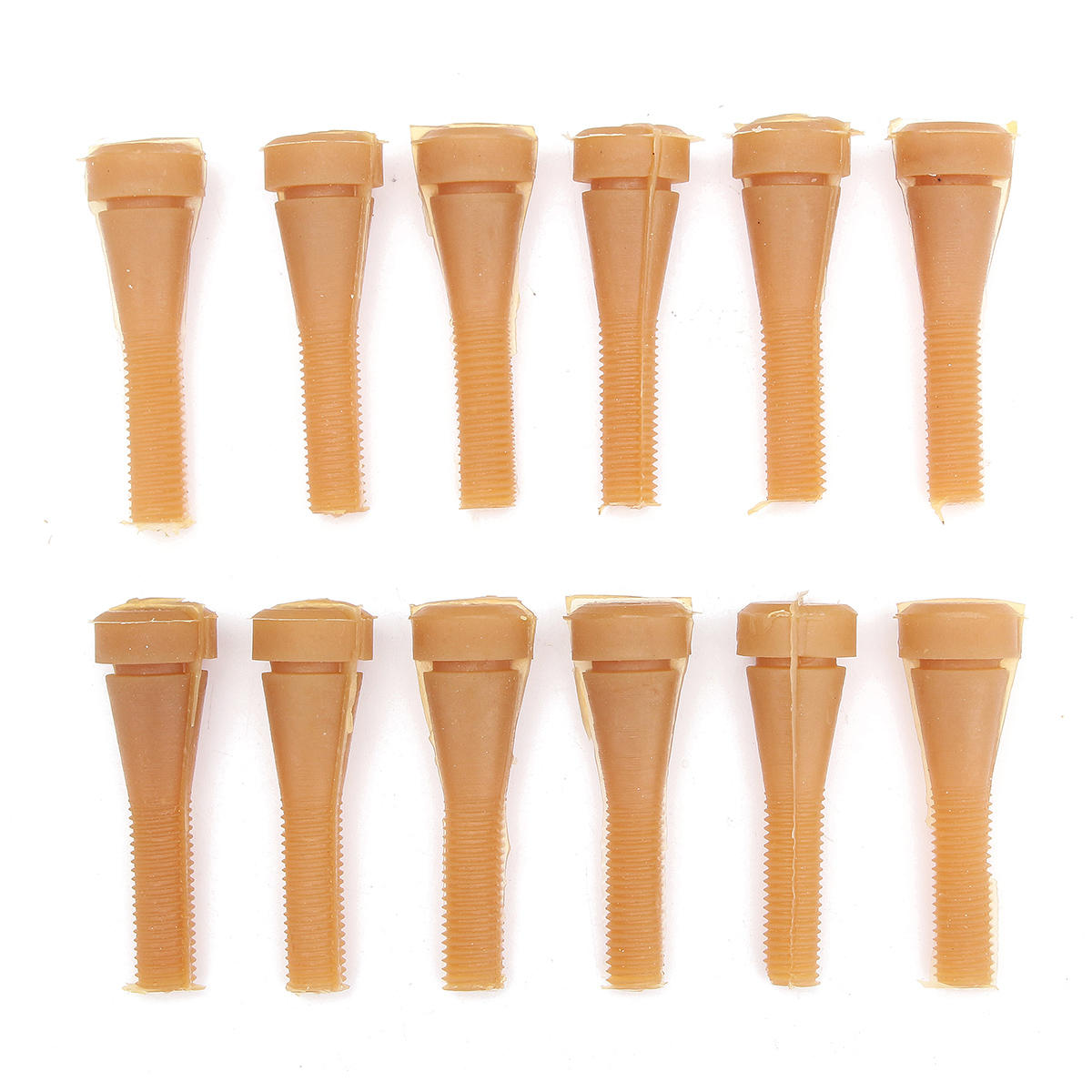 72Pcs Chicken Plucker Glue Stick Picker Poultry Fingers Duck Goose Hen Plucking Tools Kit