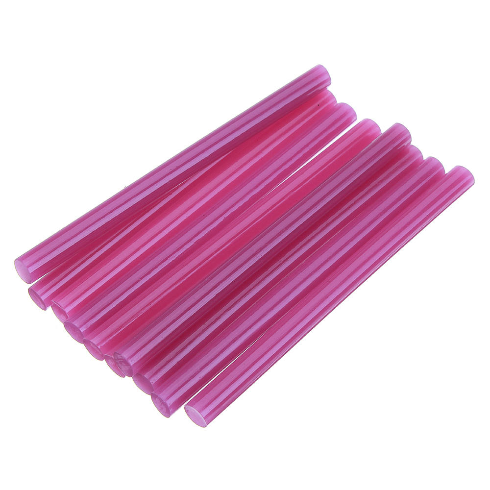 10Pcs 7mmx100mm Colorful Hot Melt Glue Stick Colorant DIY Crafts Repair Model Adhesive Sticks