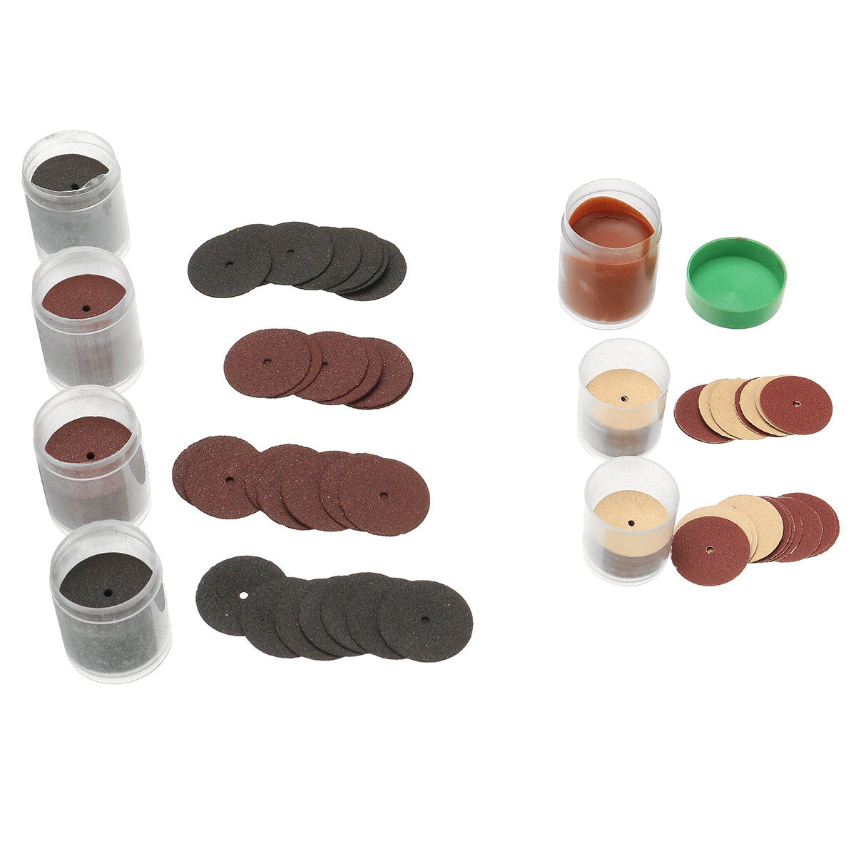 314pcs DIY Electric Grinder Accessories Polishing Wheel Grinding Sanding Disc for Electric Sanding Tools