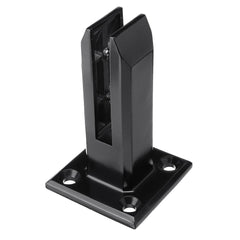304 Stainless Glass Floor Standing Stairs Balcony Pool Glass Spigots Post Balustrade Railing Clamp