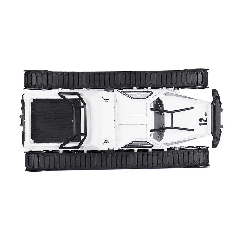 Drift RC Tank Car RTR with Two Batteries with LED Lights 2.4G High Speed Full Proportional Control RC Vehicle Models