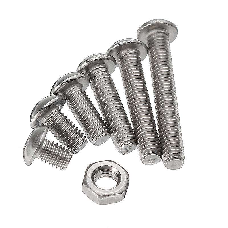 M3SH3 M3 Stainless Steel Hex Socket Button Head Cap Screws Bolts Nuts Assortment 230pcs