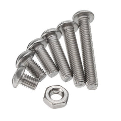 M3SH3 M3 Stainless Steel Hex Socket Button Head Cap Screws Bolts Nuts Assortment 230pcs