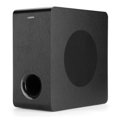 Powered Bluetooth Subwoofer Compact Speaker Deep Base 6.5 inch 60W Built-in Amplifier Home Audio Theater for TV Optical RCA