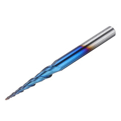 NACO-blue 2 Flutes Ball Nose Milling Cutter R0.25/ R0.5/ R0.75/ R1.0 *30.5*D6*75