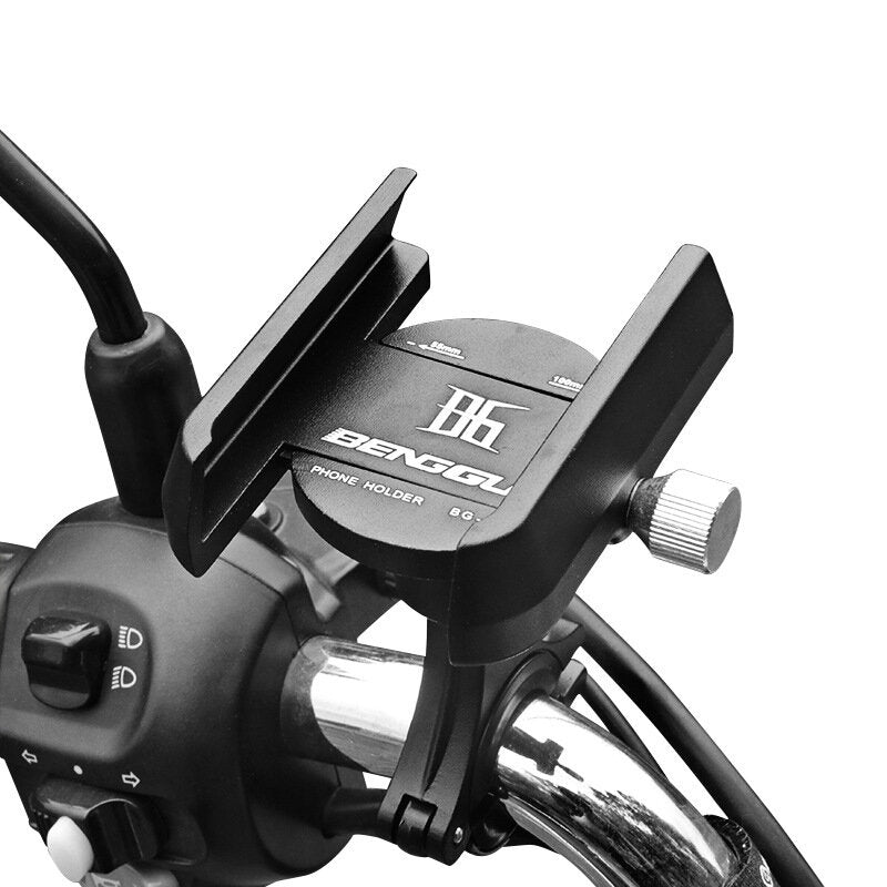 Bike Phone Holder 55-100mm Width Adjustable Phone Mount Waterproof 360 Rotation Phone Stand for Cycling