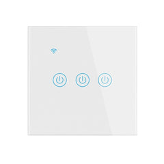WiFi EU Standard Smart Switch Touch Key No Neutral Needed Switch Control 1/2/3/4 Gang