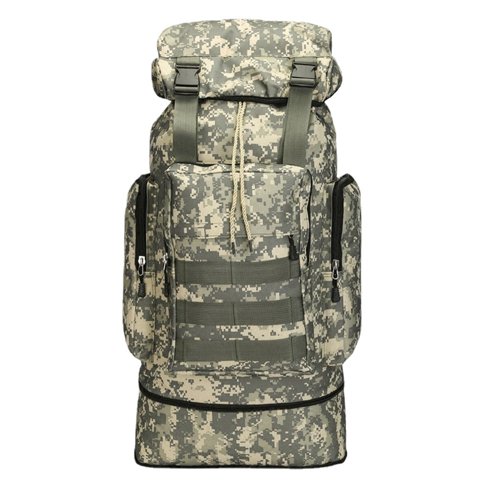 80L Multi-Color Large Capacity Waterproof Tactical Backpack Outdoor Travel Hiking Camping Bag