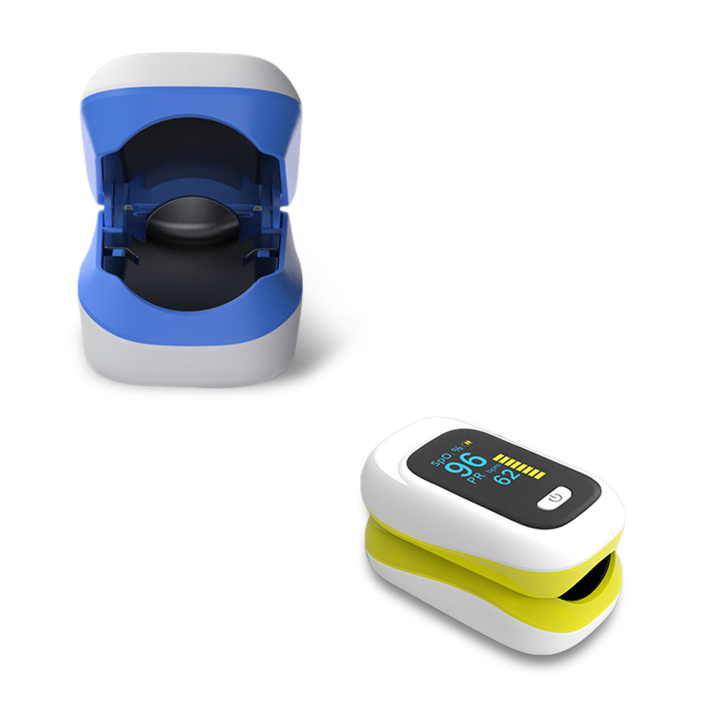 Mini OLED Finger-Clamp Pulse Oximeter Home Heathy Blood Oxygen Saturation Monitor