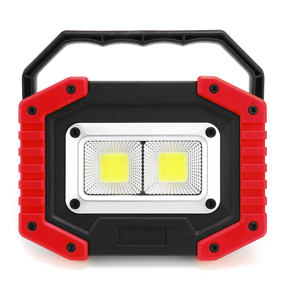 30W COB LED Work Light Waterproof Rechargeable LED Floodlight for Outdoor Camping Hiking Fishing Emergency Car Repairing 