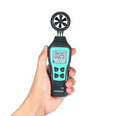 Digital Anemometer Thermometer Handheld Pocket Wind Speed Meter