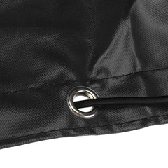 210-260cm 600D PVC Waterproof Trailer Cover Auto Roof Tent Heavy Duty Dustproof Protector Cover Travel Camping Canopy