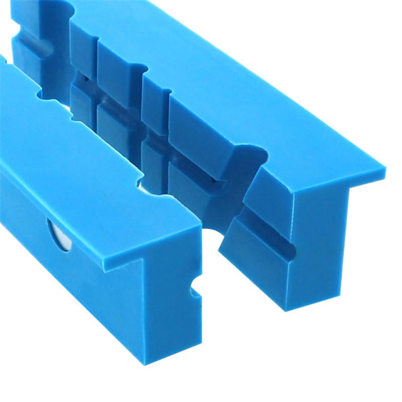 2Pcs 140mm Vise Jaws Multipurpose Magnetic Reversible Vise Soft Jaw Pads for Metal Vise Table Vise