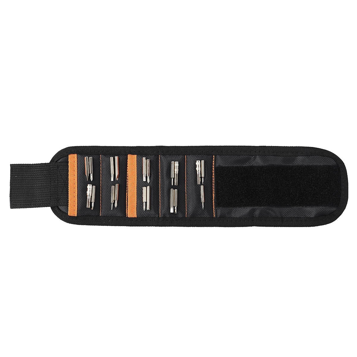 Magnetic Wristband w/ Strong Magnets Holds Screws Nails Bits Repair Hand Easy Carry Gadget