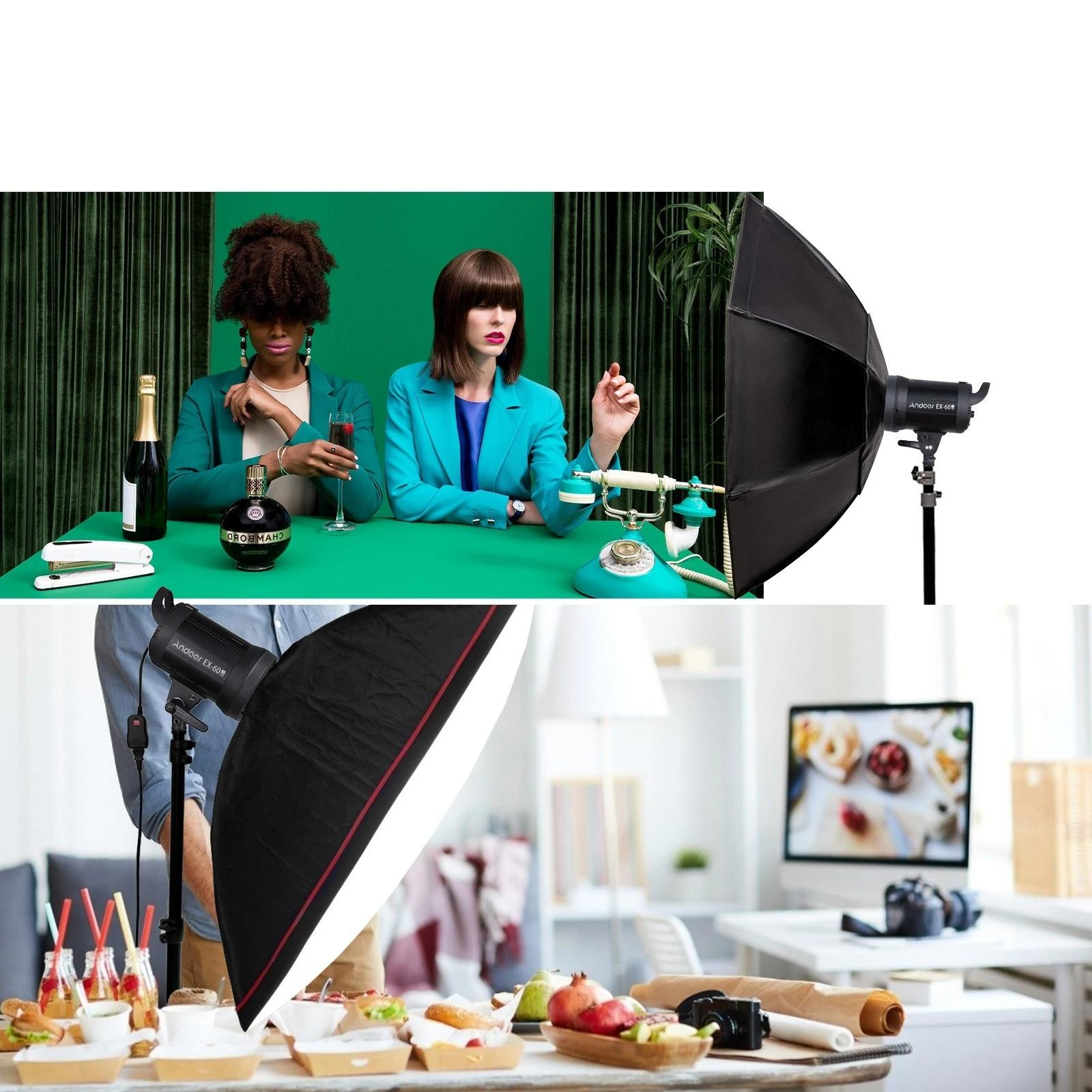 Studio Photography LED Flash Light Strobe