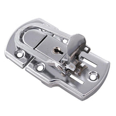 6401B 9050mm Chrome Plated Drawbolt Closure Latch Case Latch Key Locking