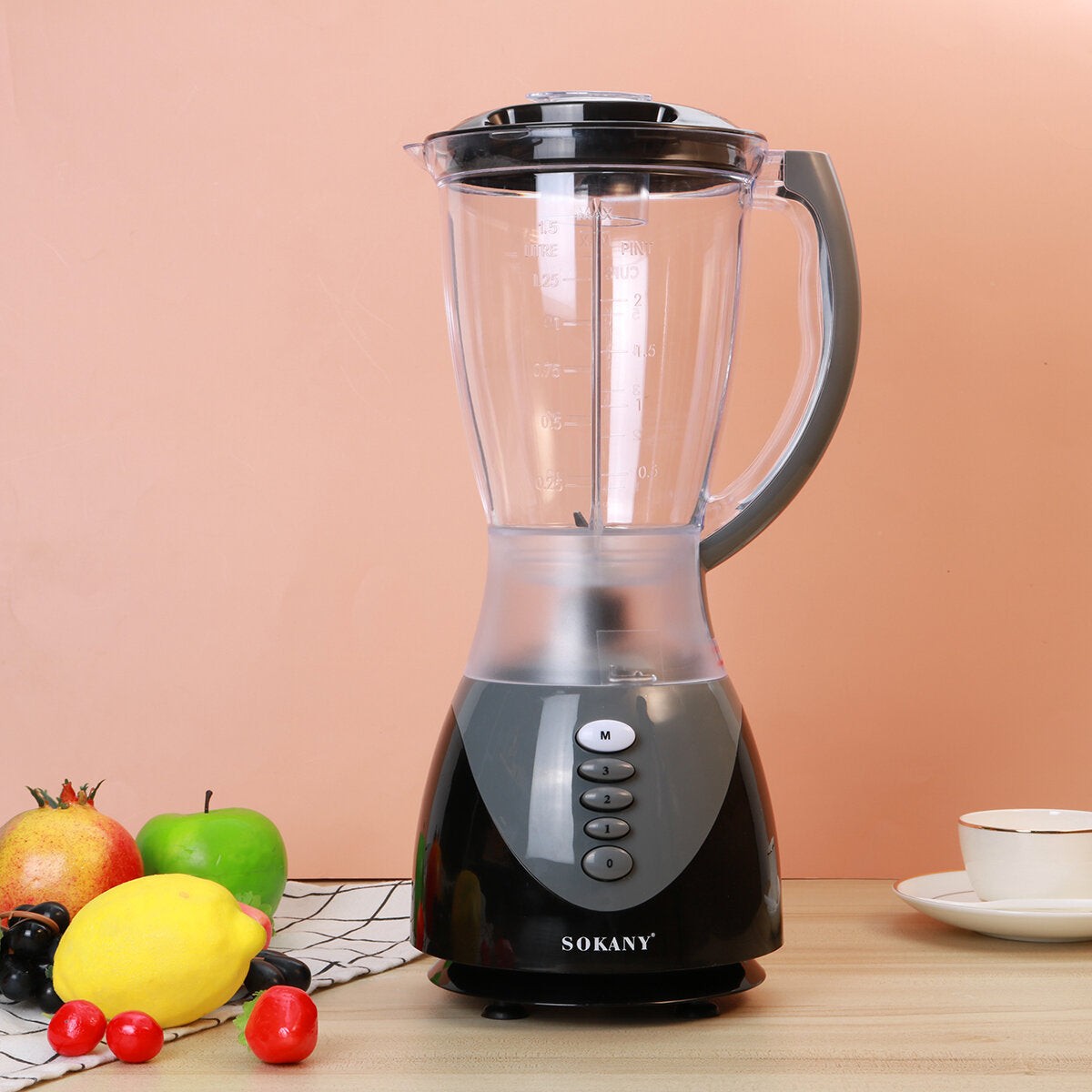 Electric Juicer 220-240V 600W Blender Mixer Smoothie Coffee Grinder Processor Machine