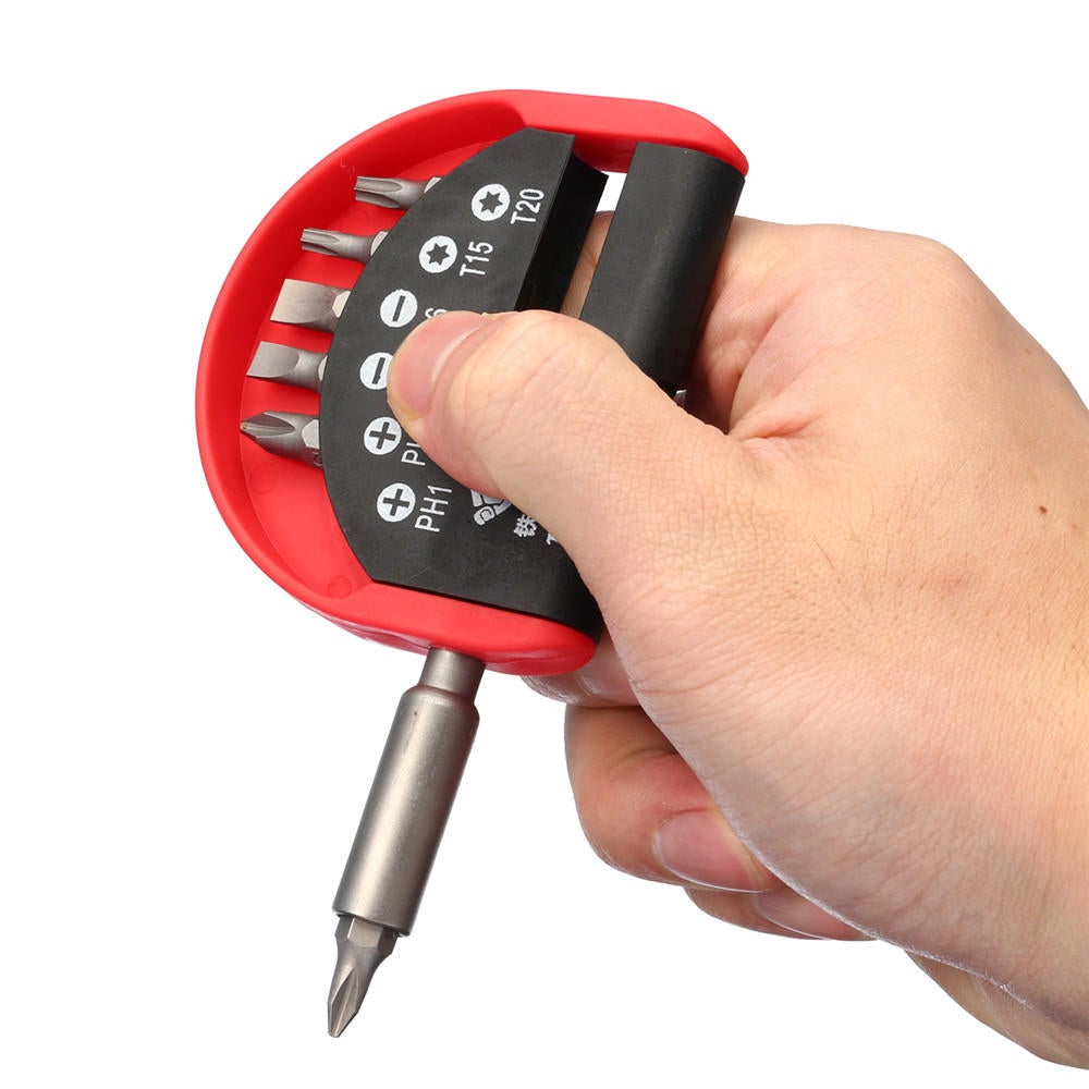 7pcs Magnetic Screwdriver Bits Set 1/4 Inch Hex Multi-functional Fist Screwdriver Bit