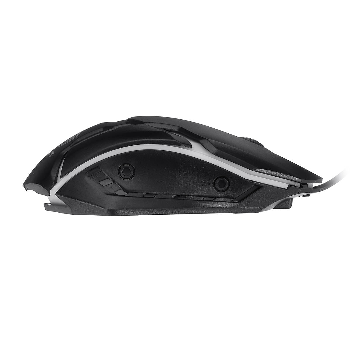 104 Keys RGB Backlight Superthin Gaming Keyboard and 2.4GHZ 1200DPI 3 buttons USB Optical Gaming Mouse