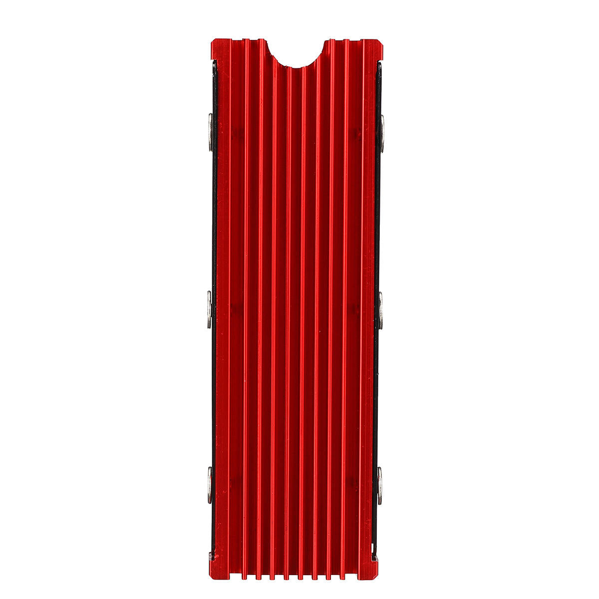 Aluminum Heatsink NGFF PCI-E 2280 SSD Cooling Fan Fin Cooler W/ Thermal Pad