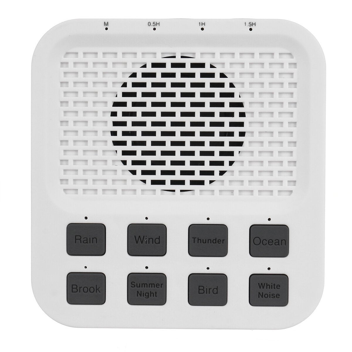 Mini White Noise Sound Machine with 8 Nature Sound Auto-off Timer for Sleeping Sound Therapy Instrument Improve baby sleep quality