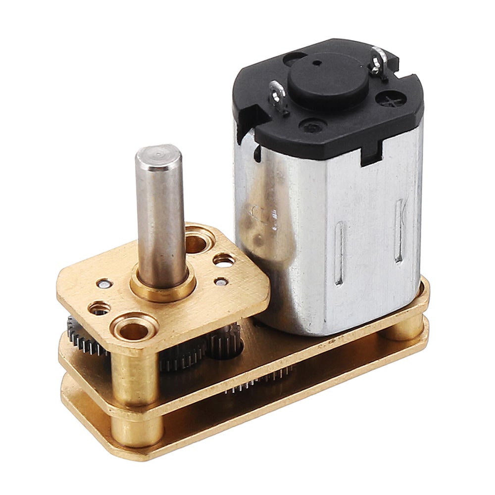 DC12V 105rpm 1:200 Ratio DC Motor Permanent Magnet Reduction Gear Motor