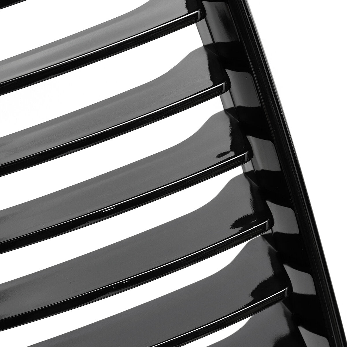 2PCS Gloss Black Front Kidney Car Grilles For BMW