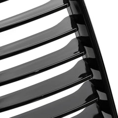 2PCS Gloss Black Front Kidney Car Grilles For BMW