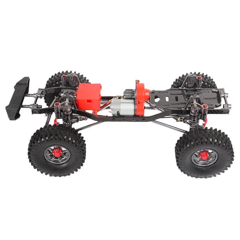 Brushed Alloy Metal RC Car Frame Kit For SCX10 Vehicle Models Parts