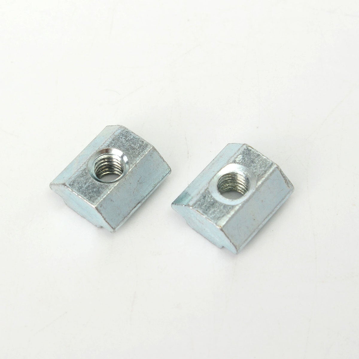 50pcs T Sliding Nut Block for 2020 Aluminum Profile Zinc Coated Plate Aluminum Accessories