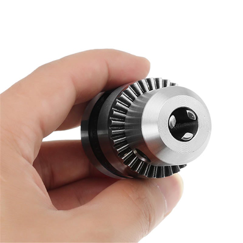 Mini 1.5-10mm Electric Drill Chuck B12 Inner Hole Chuck Adapter Without Shaft