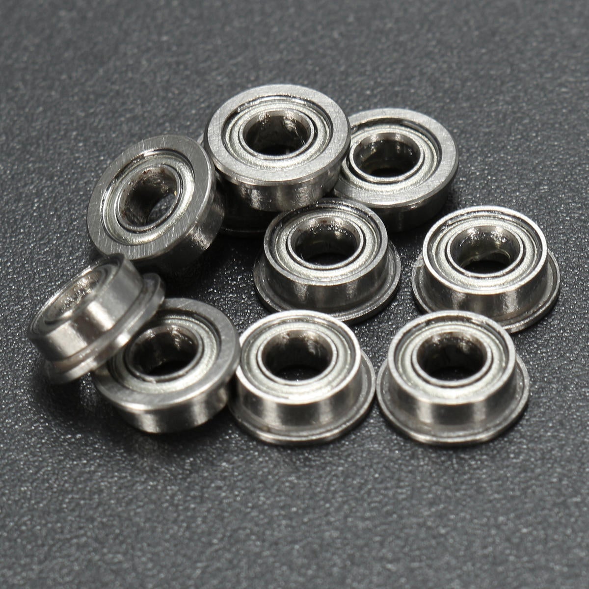 10pcs 3x6x2.5mm Double Shielded Flange Ball Bearing