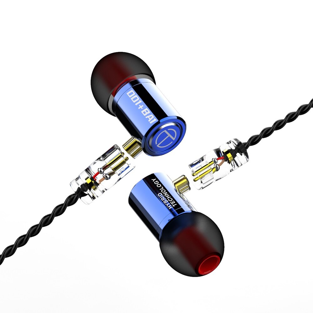 Dynamic Driver In Ear Earphone Metal Sport Headset With QDC 3.5MM Cable for Mobile Phone PC Computer