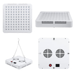 Full Spectrum LED Grow Light Growing Lamp For Hydroponic Plant + 2 Fan New