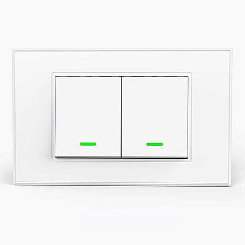 Smart No Neutral Push Button Switch 1/2/3 Gangs Smartthings App Alexa Google Home,220-240V