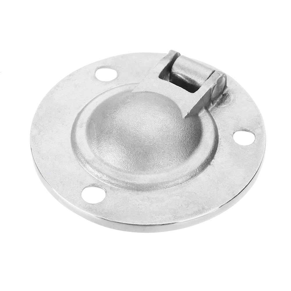 50x41mm Stainless Steel Circle Recessed Flush Ring Pull Handle Hatch Locker Boat Hatch Handle