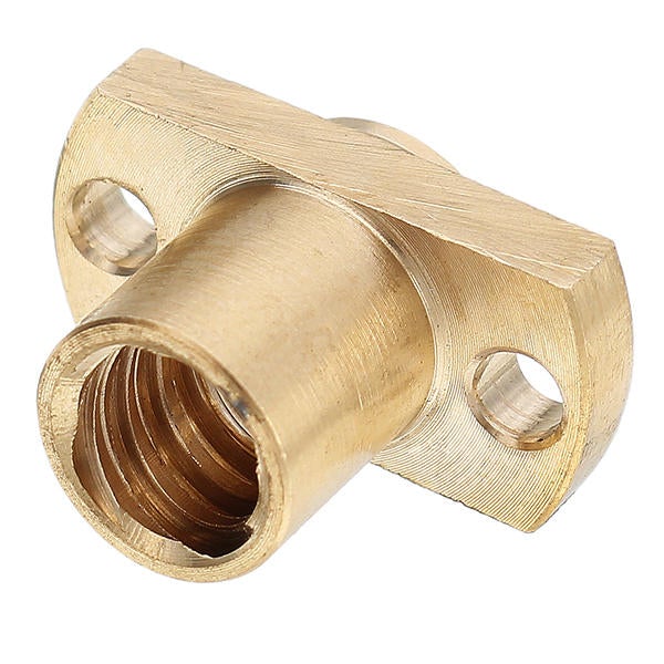 Brass T8x8mm Flange Lead Screw Nut for CNC Parts