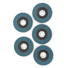 10pcs 125mm 40-120 Grit Metal Sanding Flap Discs Angle Grinder Wheels Abrasive Tool