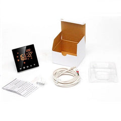 Smart Home High-power Touch Screen Electric Heating Thermostat without WIFI Function