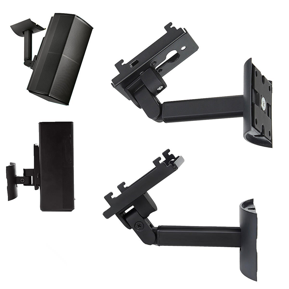 Wall Mount Speaker Holder Wall Bracket Mount Ceiling Rotating Bracket Holder