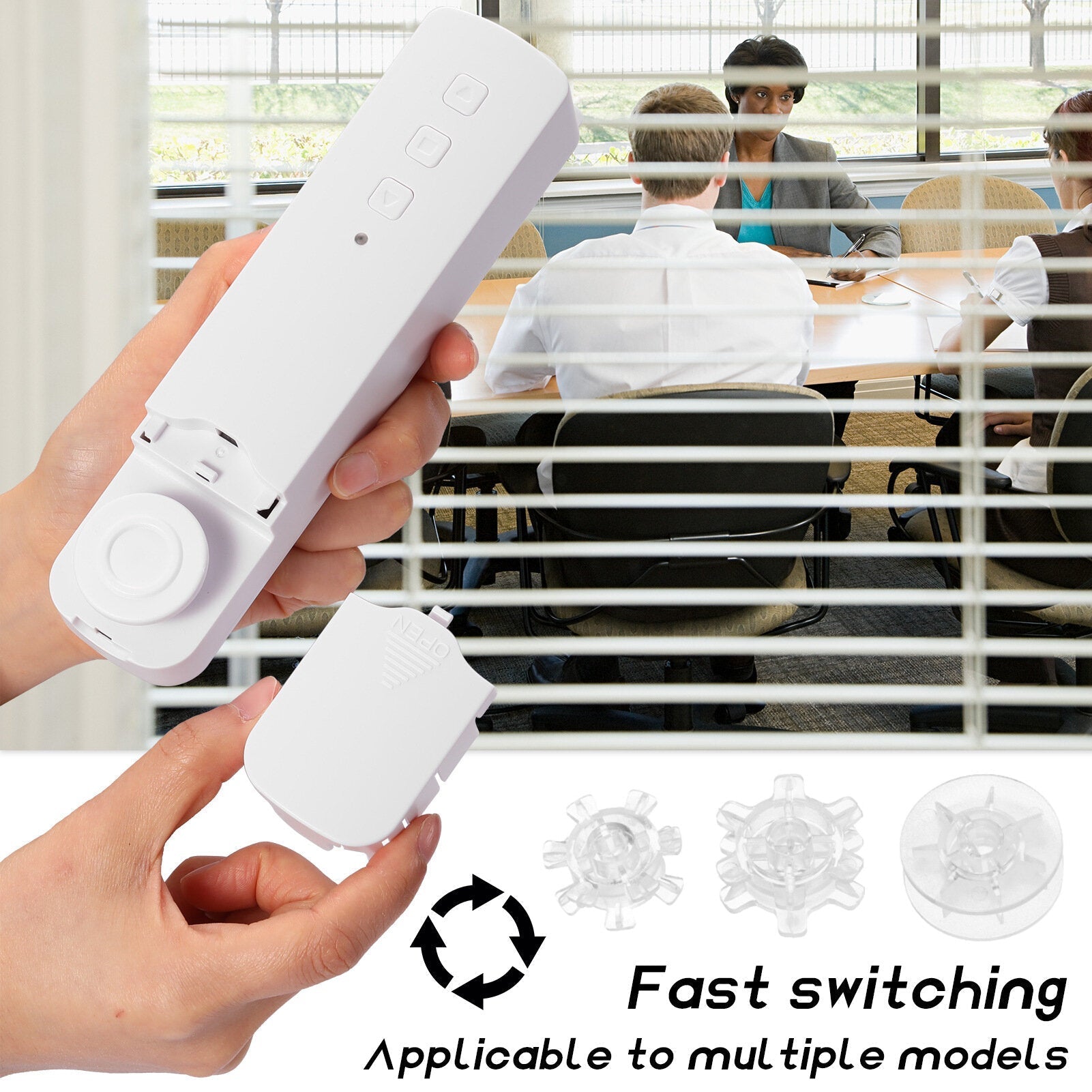 Smart Motorized Chain Roller Blinds Pull Bead Curtain Motor Electric Curtain Motor Compatible with Alexa Google Home