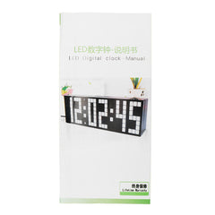 Big Jumbo Digital LED Wall Clock Large Display Wall Decoration Clock