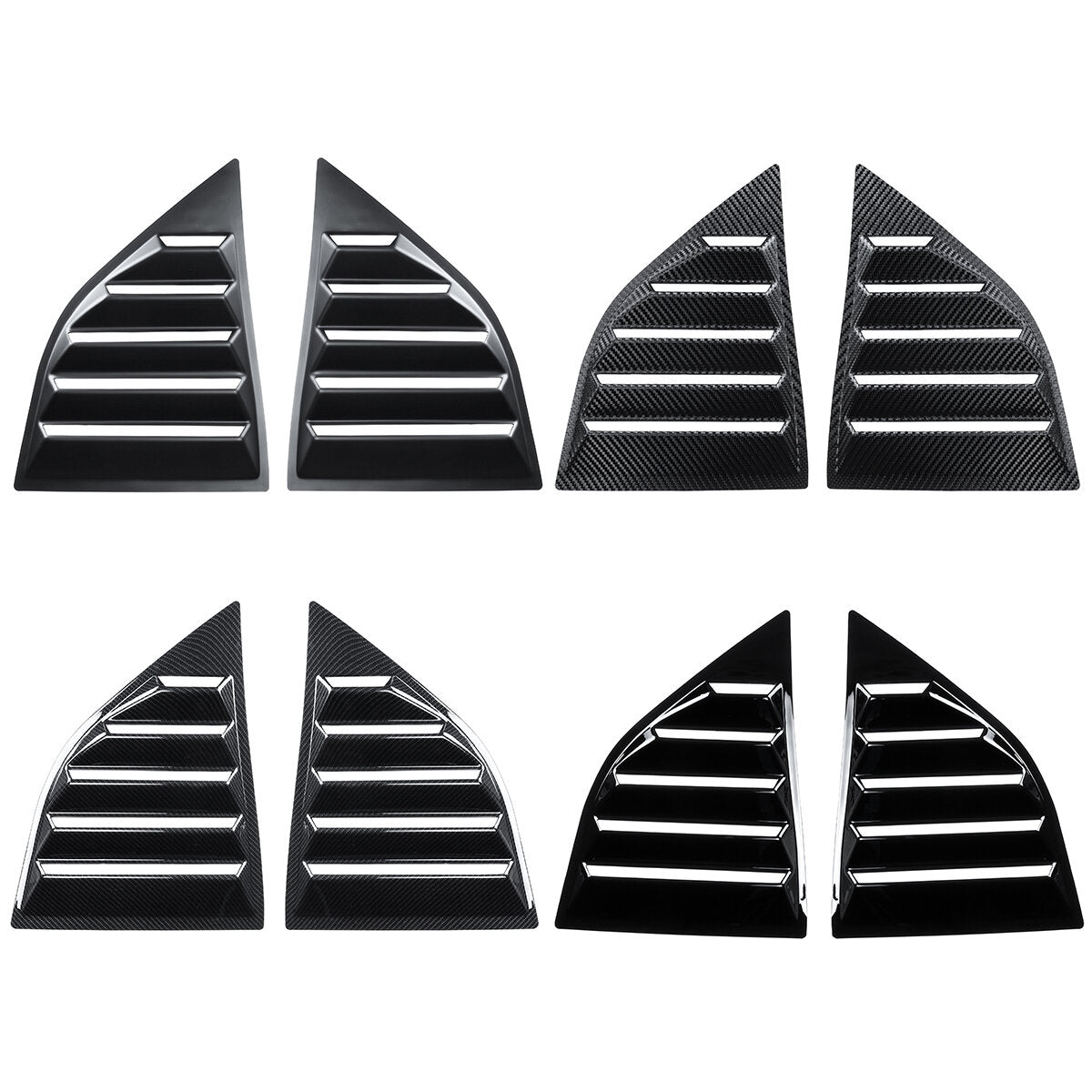 Window Scoops Louver Vent For Dodge Challenger