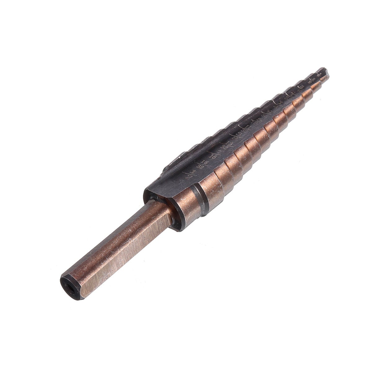 5pcs British HSS Triangle Handle Step Drill Aluminum Box Hole Saw Cutter