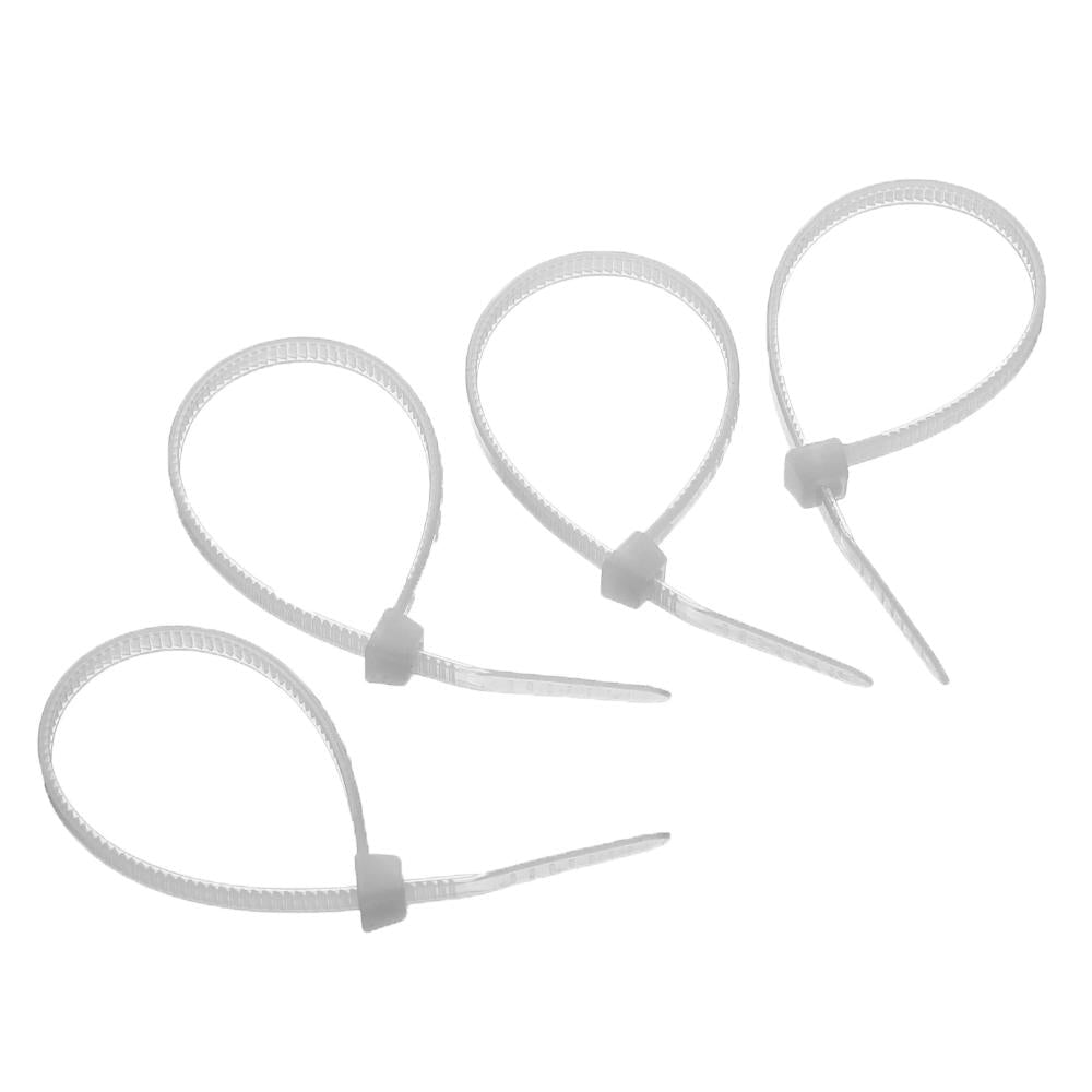 Nylon 1000Pcs 3mm 8/10/12/15cm White Nylon Self-locking Cable Tie Zip Ties Strong Tensile Strength