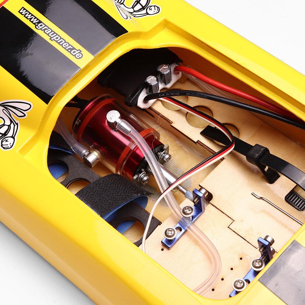 70cm Brushless High Speed RC Boat KIT Without Battery Servo Transmitter 60km/h
